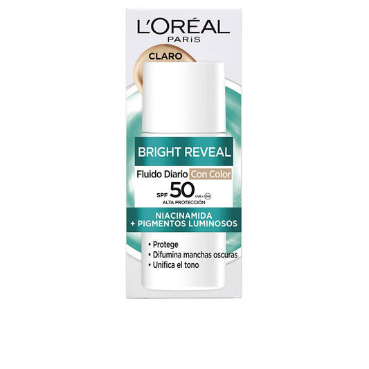 L'Oréal Paris Bright Reveal Niacinamida Fluido Quotidiano SPF50 Pelle Radiosa Ogni Giorno