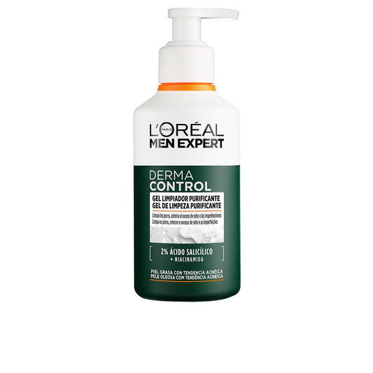 L'Oréal Paris Men Expert Derma Control Gel Detergente Purificante Acido Salicilico Per Acne