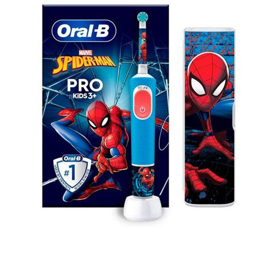 Oral-B Vitality Infantil Spiderman Electric Toothbrush for Kids Effective and Safe Cleaning