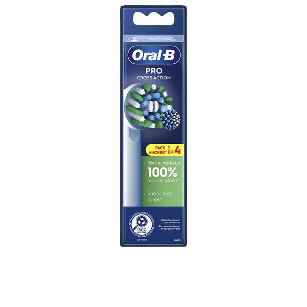 Oral-B Cross Action Testine Per Spazzolino Rimozione Placca Efficace