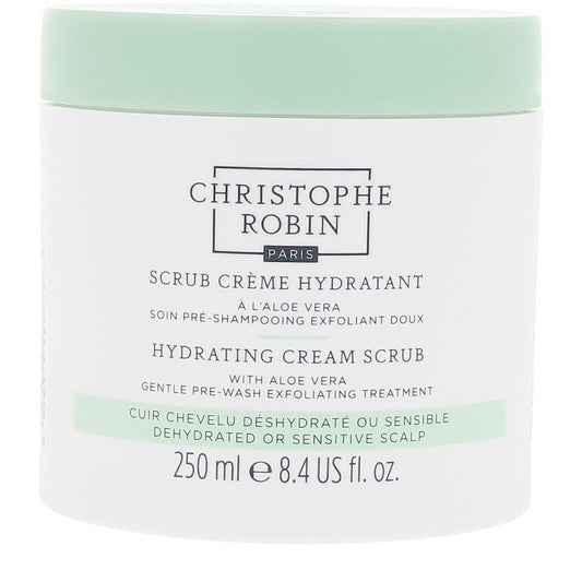Christophe Robin Hydrating Cr Crema Scrub Capelli Nutrimento Del Cuoio Capelluto