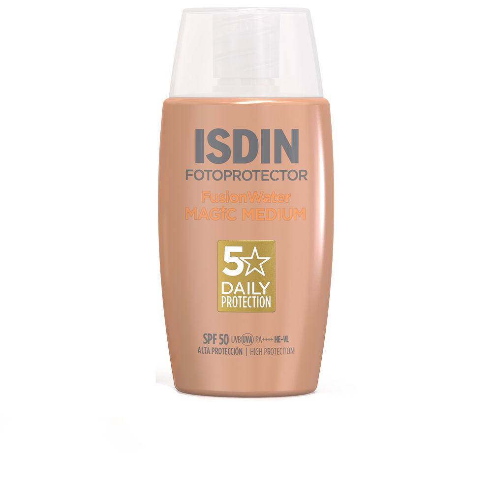 Isdin Photoprotectors Isdin Fusion Water Color Sunscreen Light Daily Protection