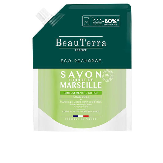 Beauterra Marseille Sapone Ricarica Freschezza Del Limone E Menta
