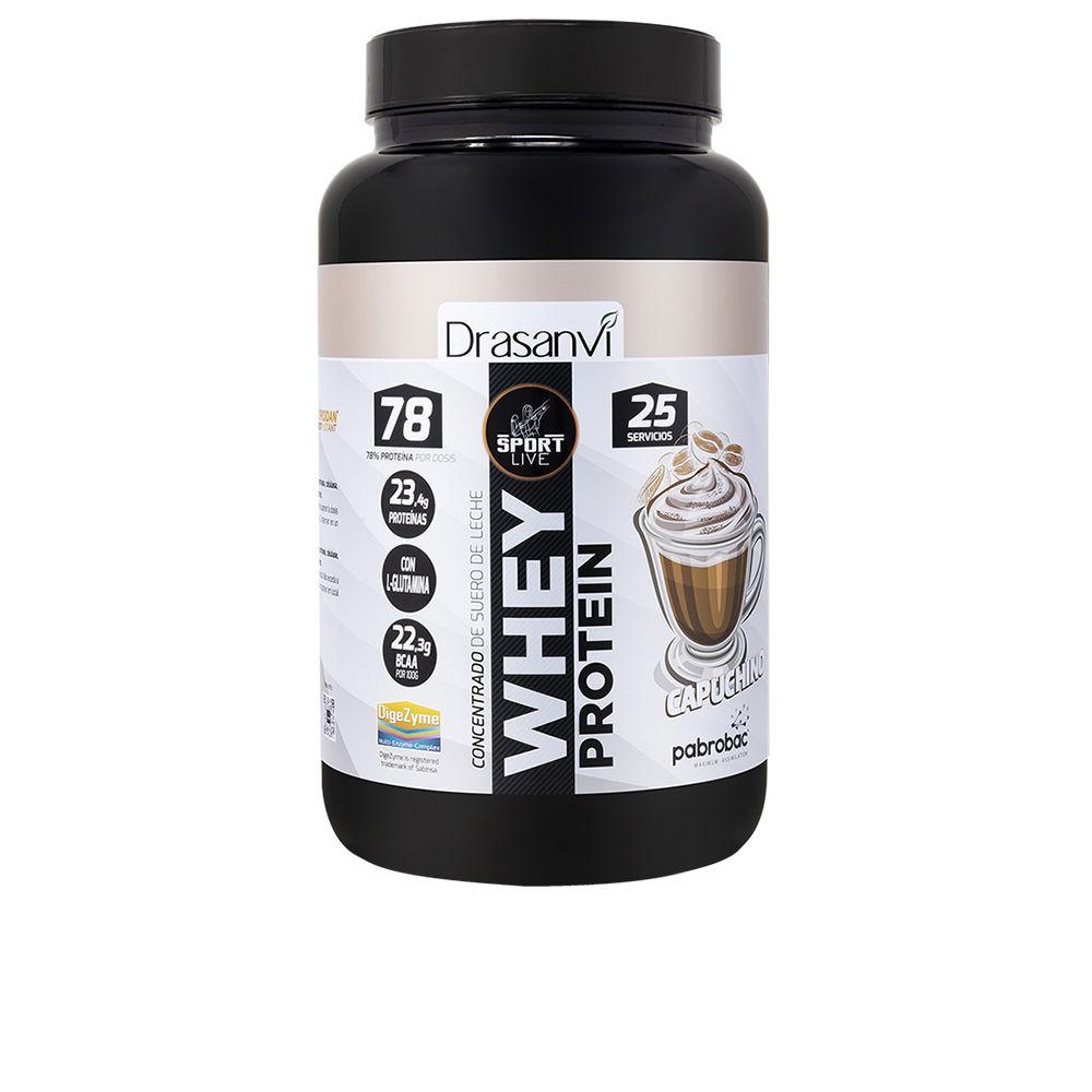 Drasanvi Sport Live Drasanvi Whey Protein Concentrata Cappuccino Alta Purezza Proteica