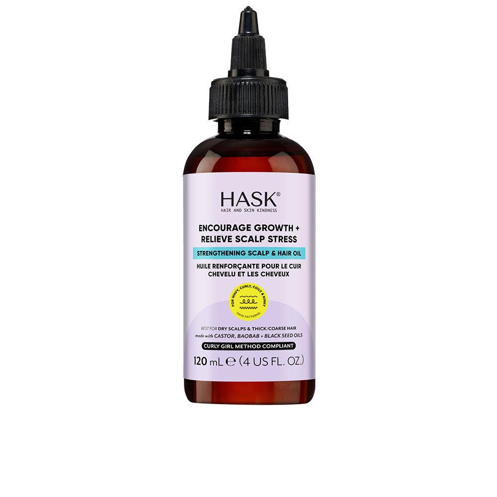 Hask Texture Olio Capillare Rinforzante Per Cuoio Capelluto Equilibrio E Idratazione Totale