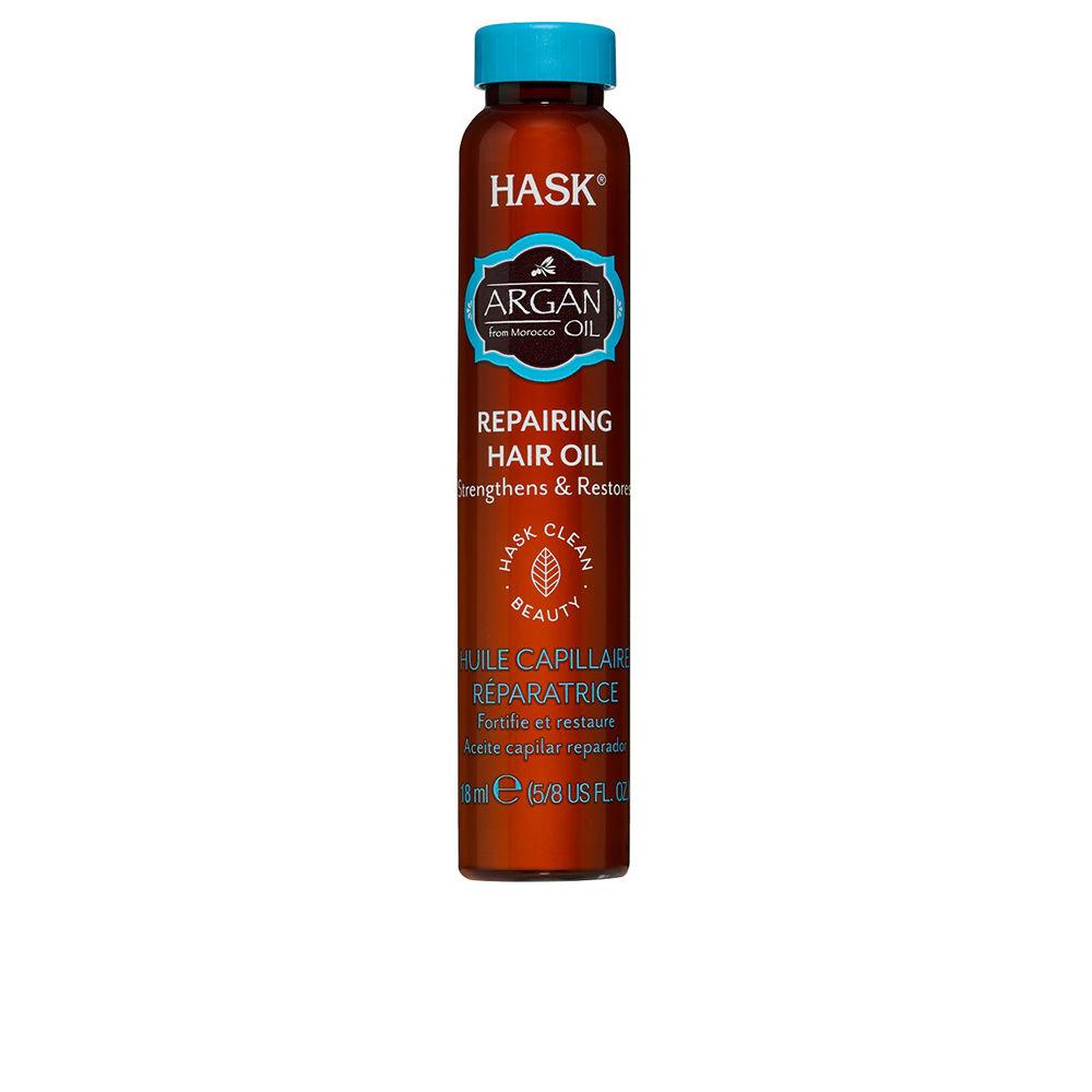 Hask Argan Oil Olio Capelli Riparatore Finitura Senza Crespo