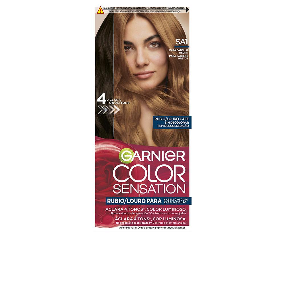 Garnier Color Sensation Tinta Per Capelli Luminous Blonde Per Capelli Scuri Capelli Più Morbidi