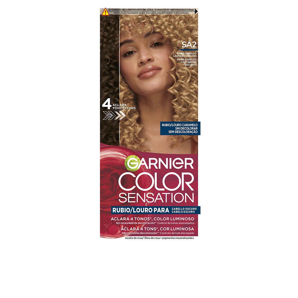 Garnier Color Sensation Tinta Per Capelli Luminous Blonde Per Capelli Scuri Capelli Più Morbidi