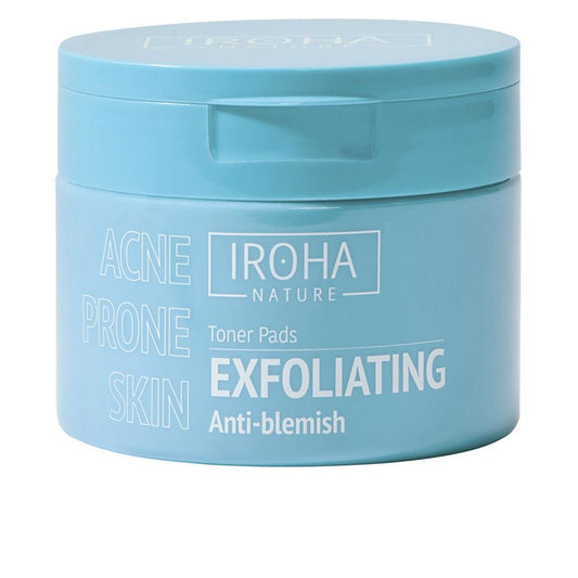 Iroha Acne Prone Skin Dischi Tonici Esfolianti Pelle Liscia E Naturale