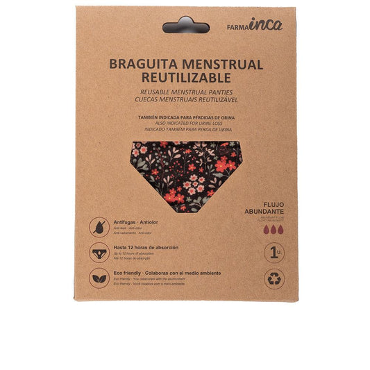 Inca Braguita Menstrual Mutande Riutilizzabili Ecologiche