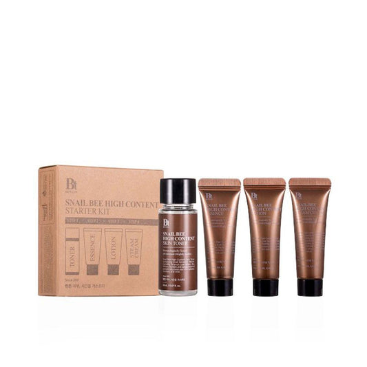 Benton Snail Bee High Starter Set Cosmetico Viso Pelle Sana E Radiosa