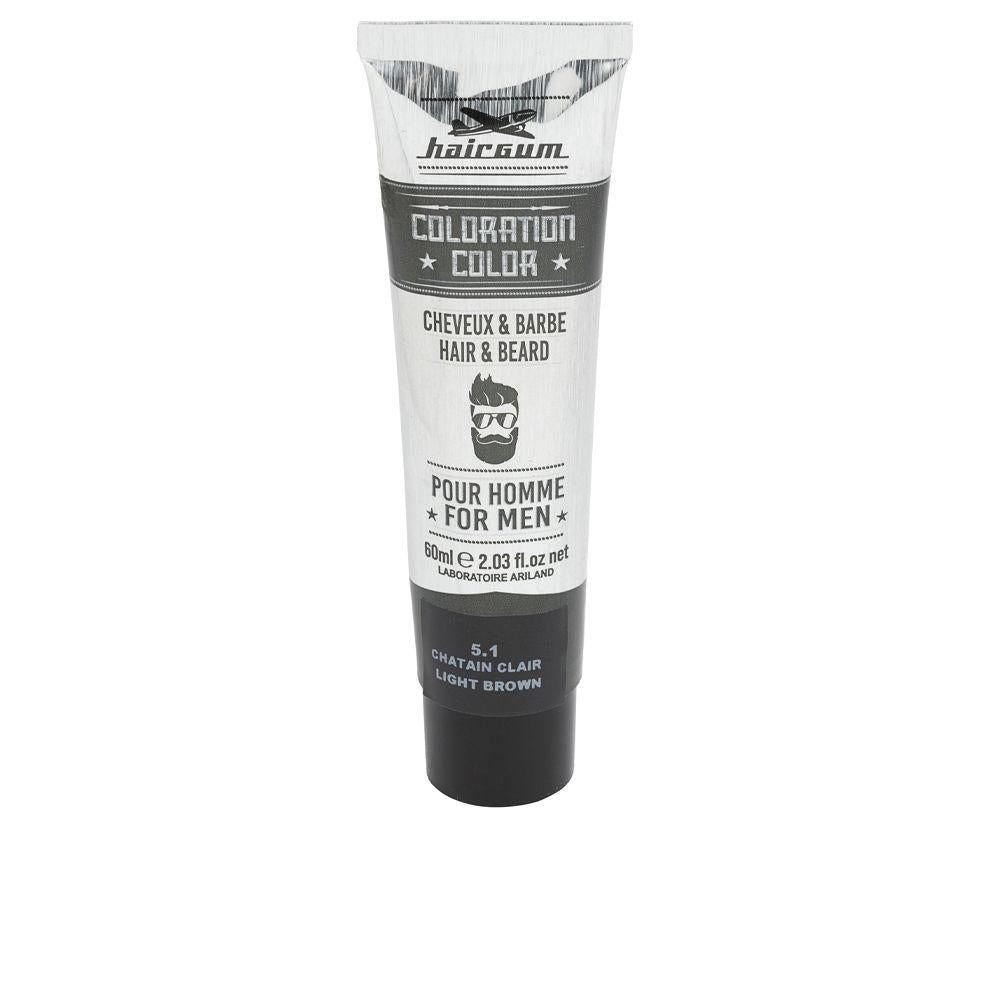 Hairgum Coloration Teinture Semipermanente Pour Barbe Et Cheveux Effet Naturel