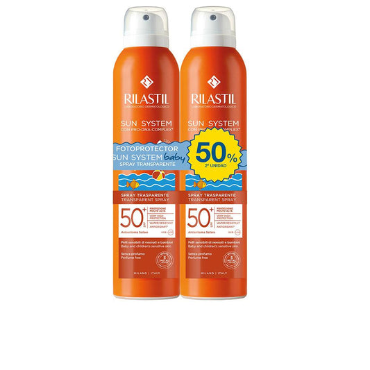 Rilastil Sun System Sun Spray for Children Innovative Transparent Formula