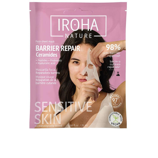 Iroha Barbier Repair Maschera Viso 97% Ingredienti Naturali