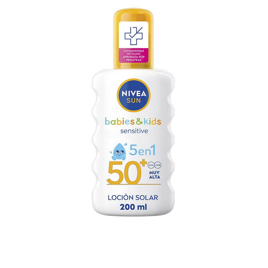 Lotion solaire Nivea Sun Bébés et Enfants Protection immédiate UVA et UVB