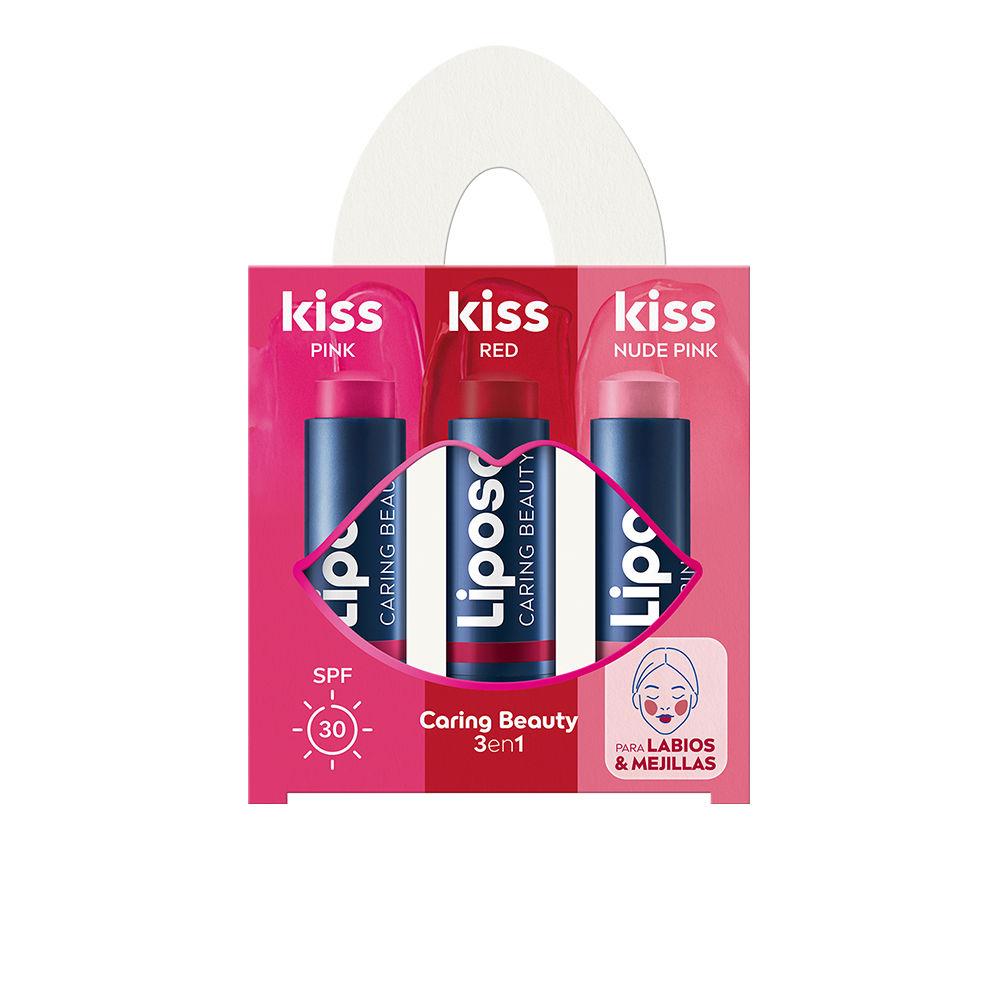 Liposan Kiss Kiss Kiss Cosmetic Lips and Cheeks 24 Hour Hydration