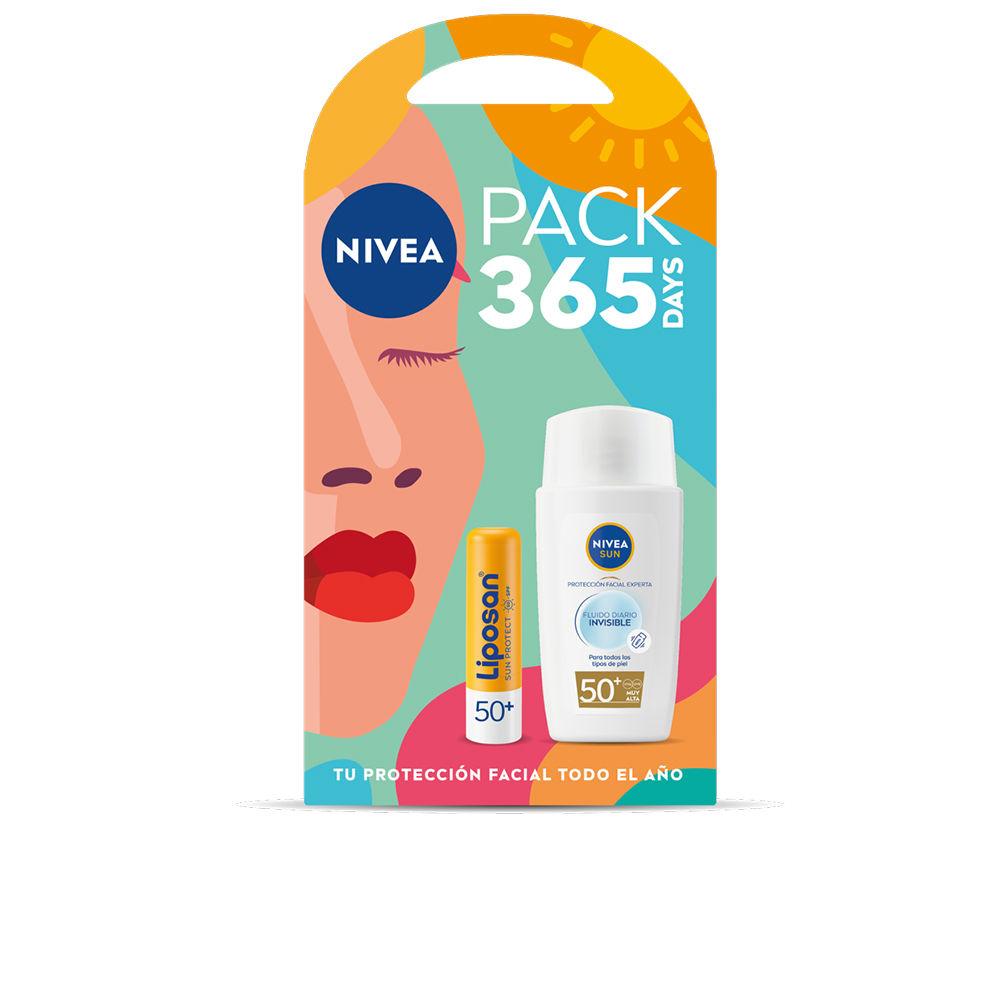 Nivea Sun Pack Protection Solaire Visage et Lèvres Formule Ultra Légère