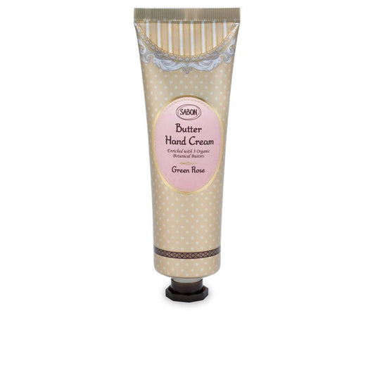 Sabon Butter Crema Mani Rosa Verde Pelle Morbida E Setosa