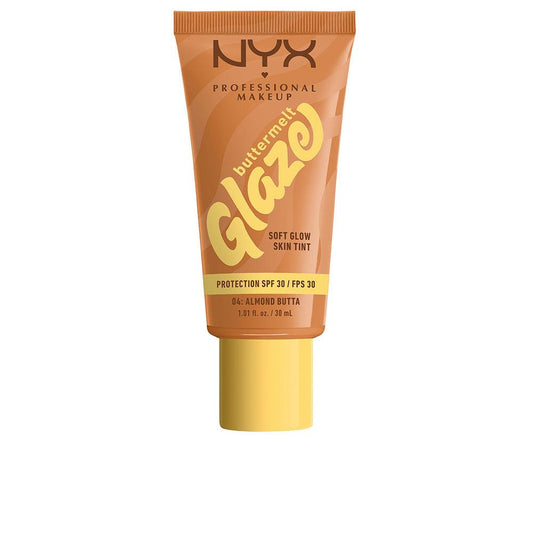 Nyx Professional Make Up Buttermelt Glaze Tinted Sunscreen SPF 30 Protected Radiant Skin