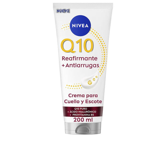 Nivea Q10+ Crema Rassodante Anti-Rughe Per Collo Ed Décolleté Idratazione 72 Ore