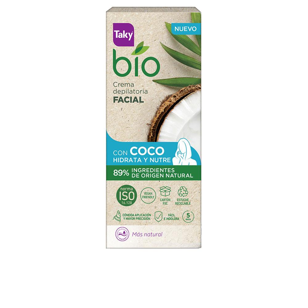 Taky Bio Coco Crema Depilatoria Viso Rimozione Delicata E Efficace