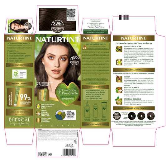 Naturtint Coloración Tinta Per Capelli Senza Ammoniaca Copertura Grigi Perfetta