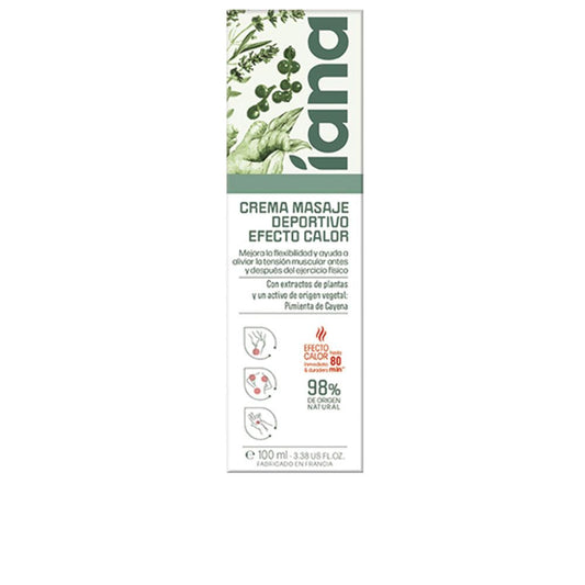 Iana Tratamientos Tópicos Crema Per Massaggio Con Effetto Caldo Sollievo Muscolare Totale
