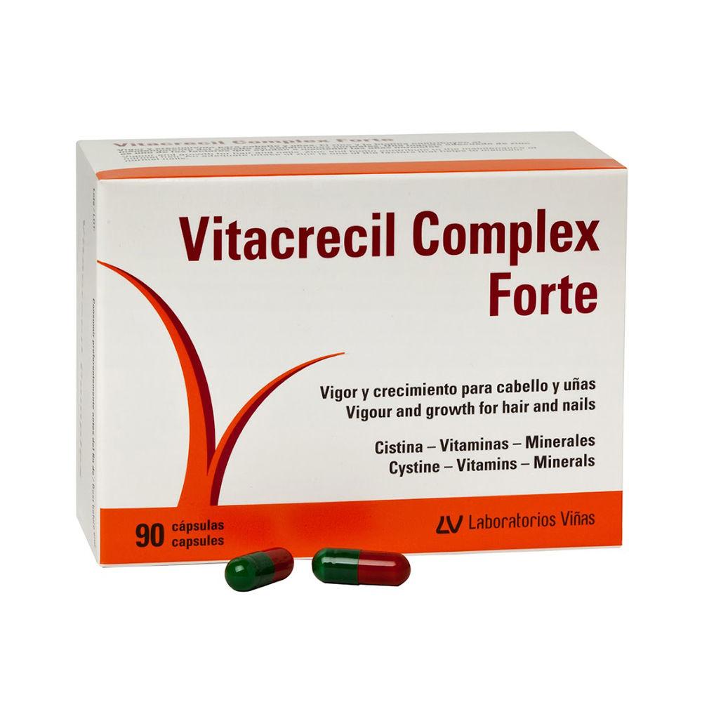 Vitacrecil Complex Vitacrecil Complex Forte Cápsulas Para Cabello Y Uas Nutrición Esencial