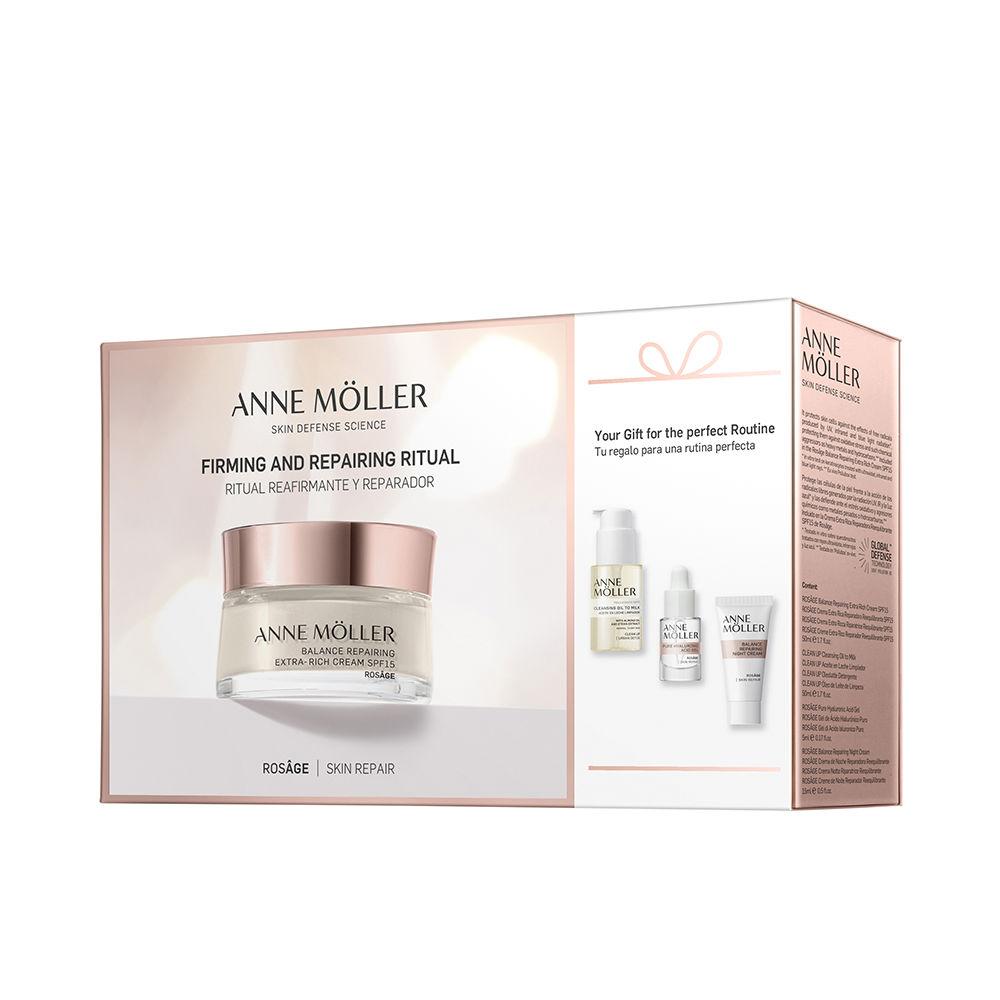 Anne Mller Rosge Set Cosmetico Viso Extra Rich Riparatore Con SPF Protezione E Nutrimento Avanzato