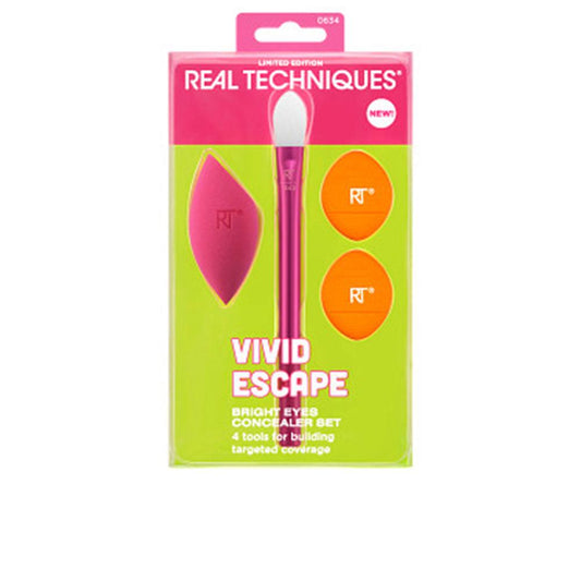 Real Techniques Vivid Escape Set Brightening Eye Concealer for a Radiant Look