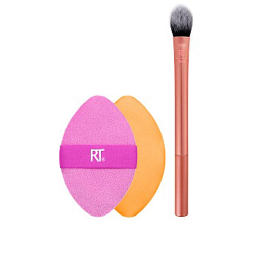 Real Techniques Poppin Perfection Makeup Tool Set Conceal Blur Fix
