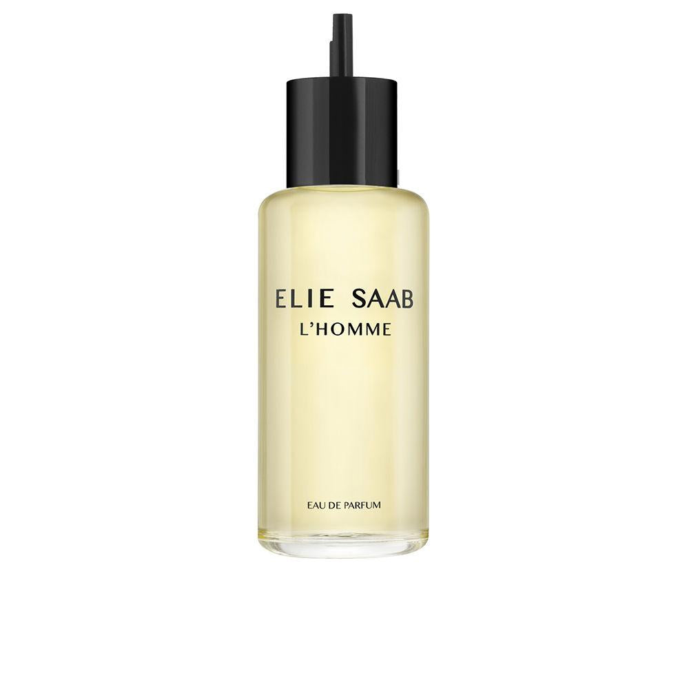 Elie Saab L'Homme Profumo Eau De Parfum Fragranza Sostenibile Ricaricabile Legnosa