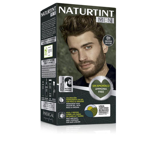 Naturtint Naturtint Men Coloration capillaire sans ammoniaque Couverture parfaite des cheveux gris