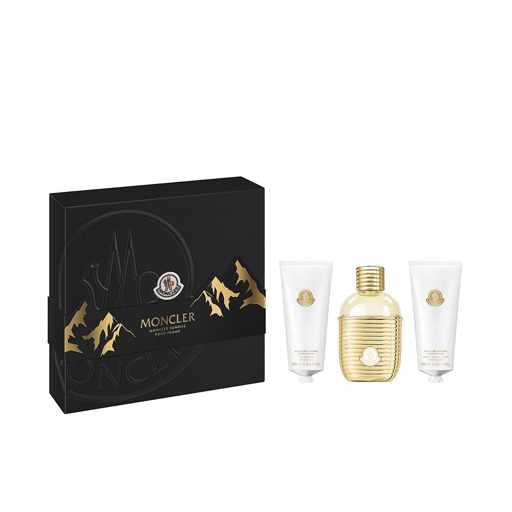 Moncler Sunrise Pour Femme Profumo Eau De Parfum Set Fragranza Floreale Legnosa