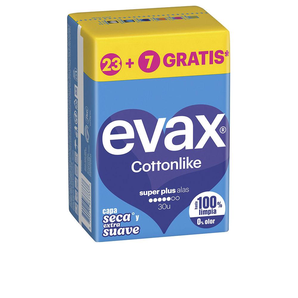 Evax Cottonlike Serviettes Hygiéniques Super Plus Avec Ailes Pour Flux Intense Protection Optimale