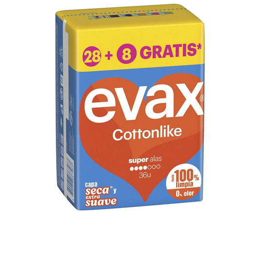 Evax Cottonlike Assorbenti Con Ali Protezione Completa Contro Il Flusso
