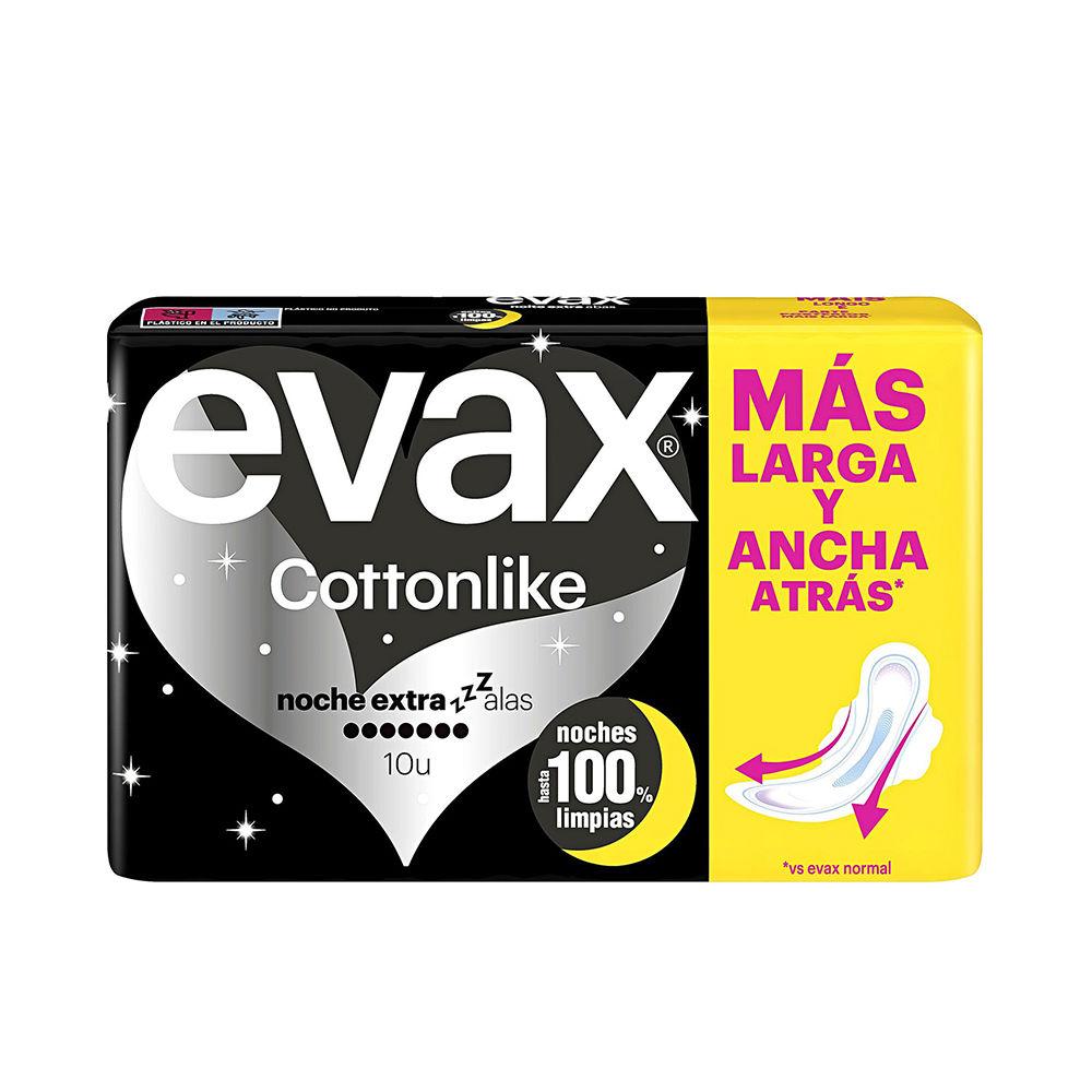 Evax Cottonlike Extra Winged Serviettes Hygiéniques De Nuit