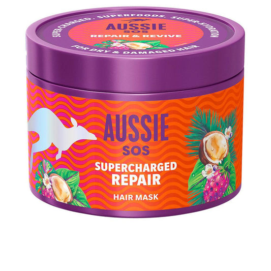 Aussie Sos Aussie Maschera Per Capelli Effetto Setoso E Idratato