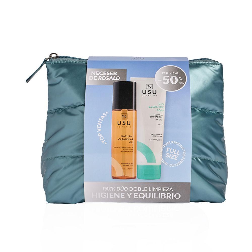 Usu Cosmetics Rutina K-Beauty Set Di Pulizia Viso Calma E Idrata
