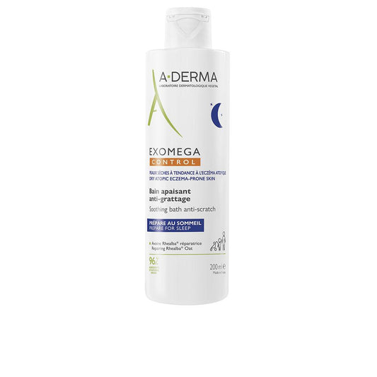 A-Derma Exomega Bagno Lenitivo Anti Prurito Lenisce Irritazioni Notte Serena