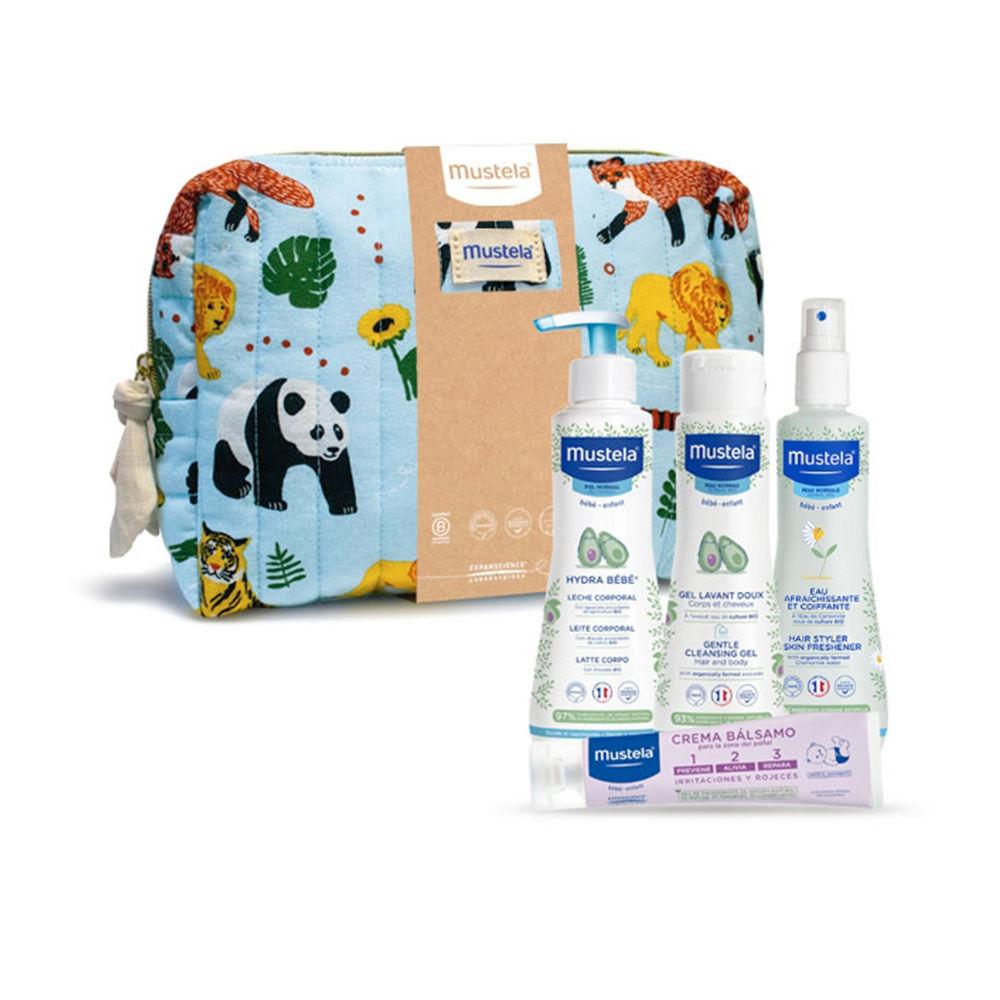 Trousse de toilette Mustela Bebé-Nio pour enfants, pour une hygiène quotidienne