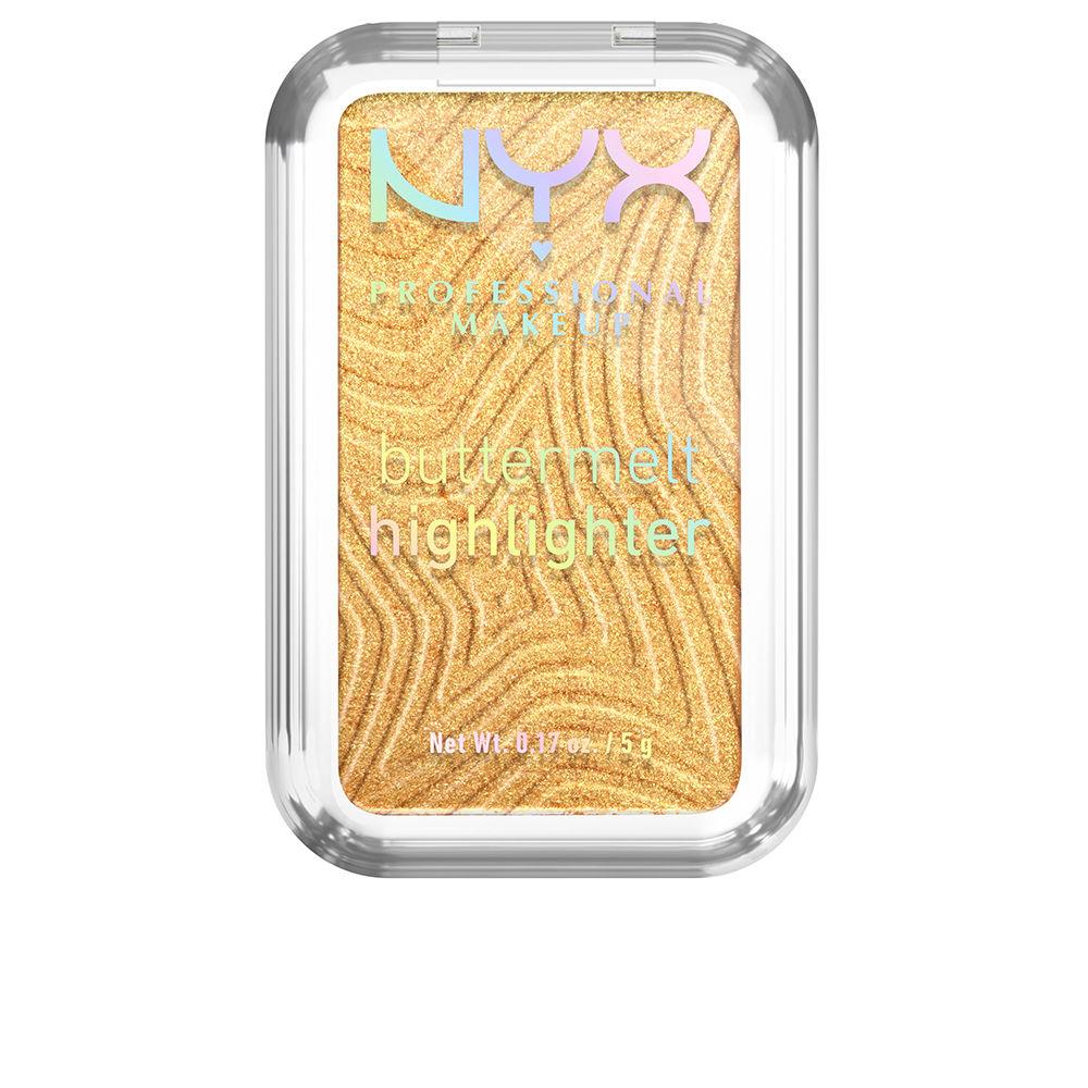 Nyx Professional Make Up Buttermelt Highlighter Polvere Illuminante Glow Con Impatto Puro