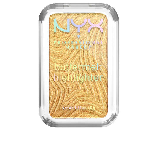 Nyx Professional Make Up Buttermelt Highlighter Polvere Illuminante Glow Con Impatto Puro