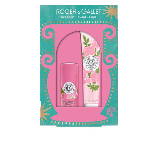 Roger & Gallet Rose Balsamo Labbra E Crema Per Le Mani Labbra Morbide Irresistibili