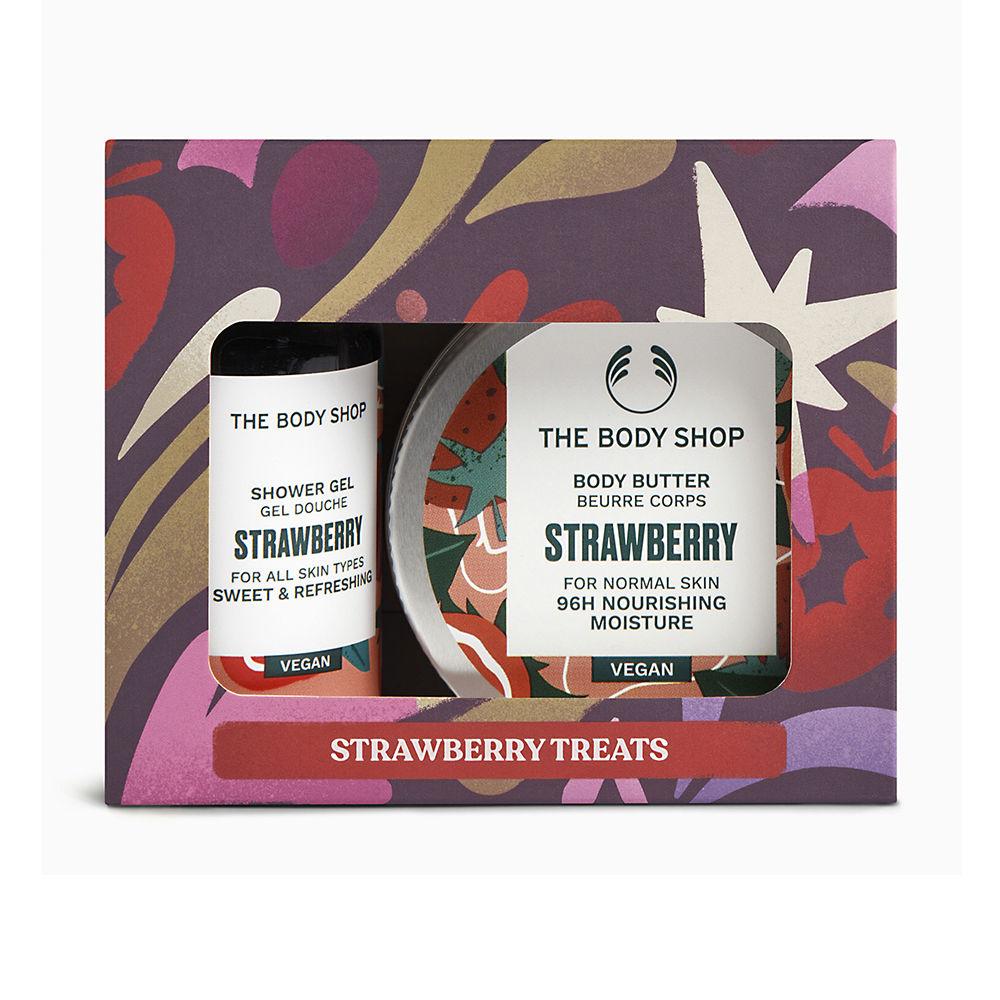The Body Shop Strawberry Set De Belleza Piel Limpia Suave Y Sedosa