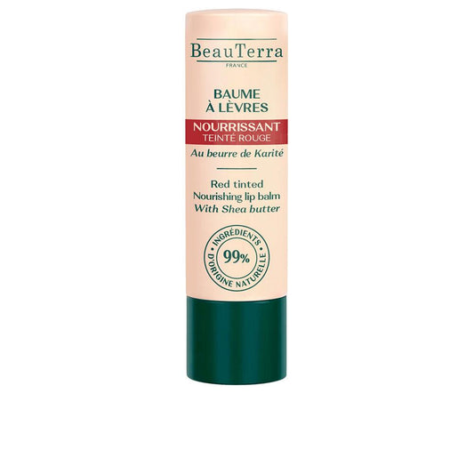 Beauterra Bálsamo Labial Con Color Rojo 4g