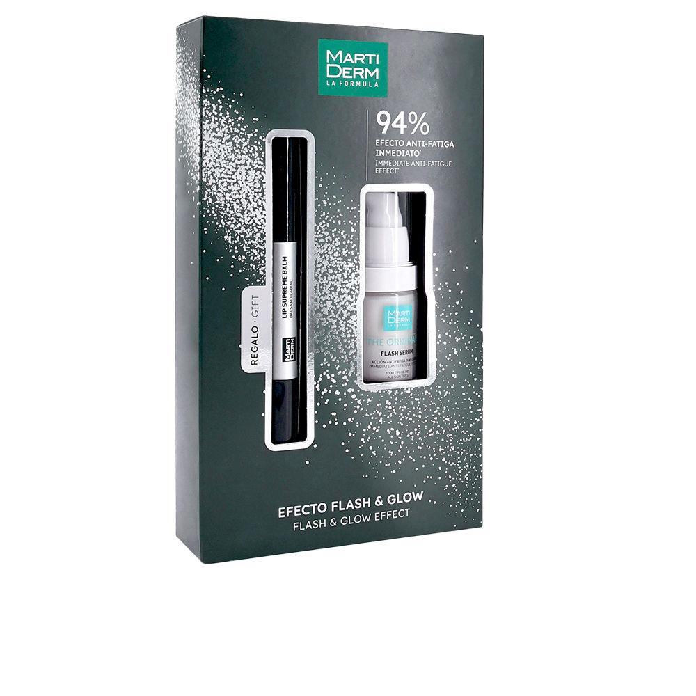 Martiderm The Originals Cosmetic Set Flash Serum and Supreme Lip Balm Radiant Skin in an Instant