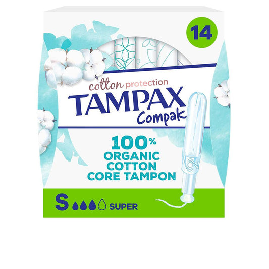 Tampax Tampax Algodón Super Plug Tamponi In Cotone Biologico