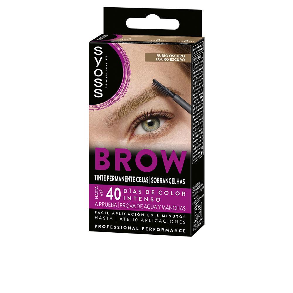 Syoss Brow Tint Tinta Permanente Per Sopracciglia Vegan Sguardo Inconfondibile