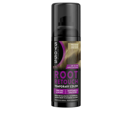 Syoss Root Retouch Spray Capillaire Dark Blonde Couvrance Naturelle Des Racines